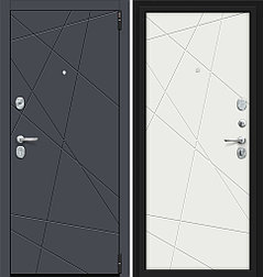 Двери входные металлические Porta S 15.15 Graphite Pro/Super White