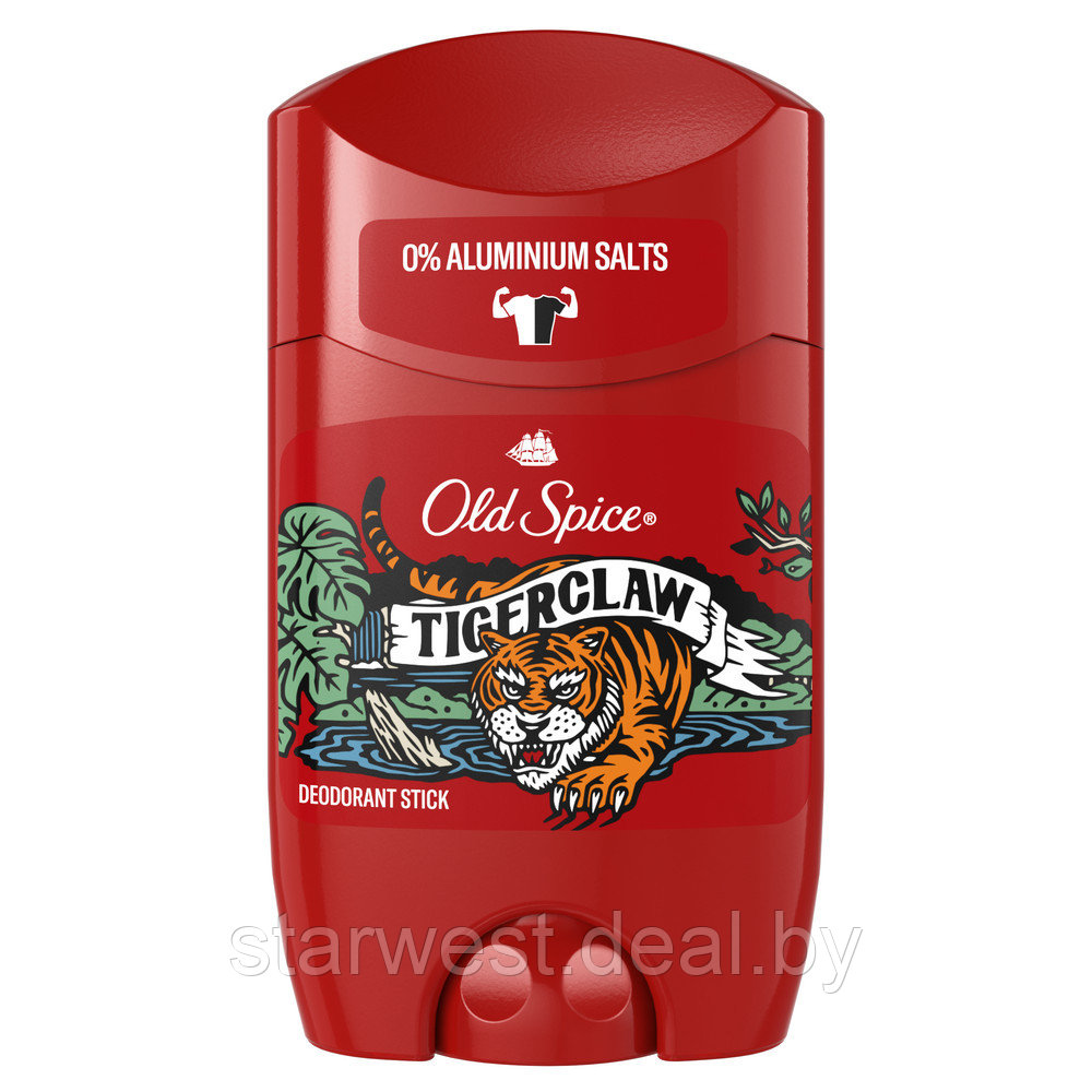 Old Spice TIGERCLAW 50 мл Мужской твердый дезодорант-стик - фото 2 - id-p176369336