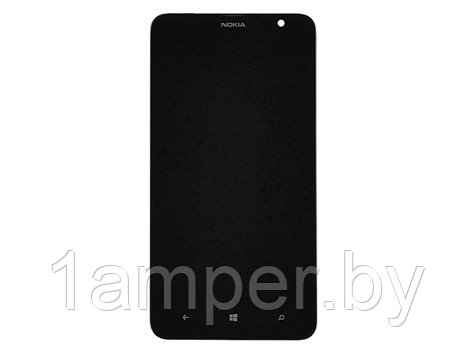 Дисплей Original для Microsoft Nokia Lumia 1320 В сборе с тачскрином. С дисплейной рамкой - фото 1 - id-p21815445
