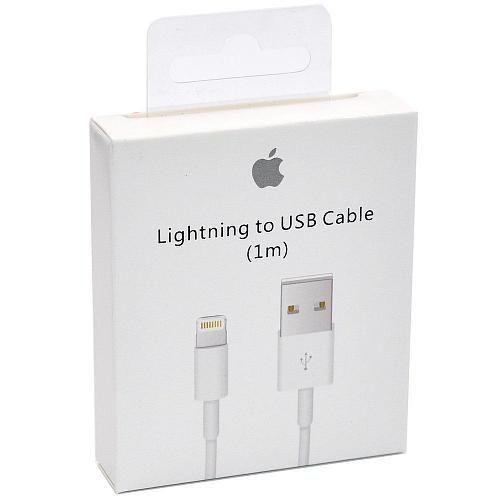 Кабель Apple Lightning/USB 1 м MD818ZM/A - фото 1 - id-p176372182