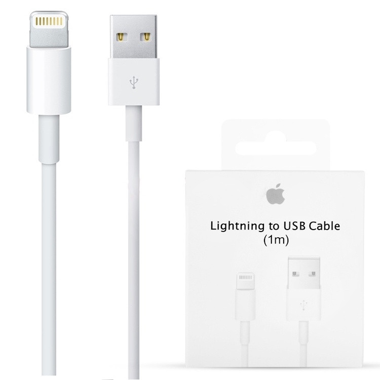 Кабель Apple Lightning/USB 1 м MD818ZM/A - фото 2 - id-p176372182