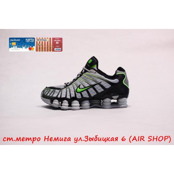 Nike Shox TL Grey/Green