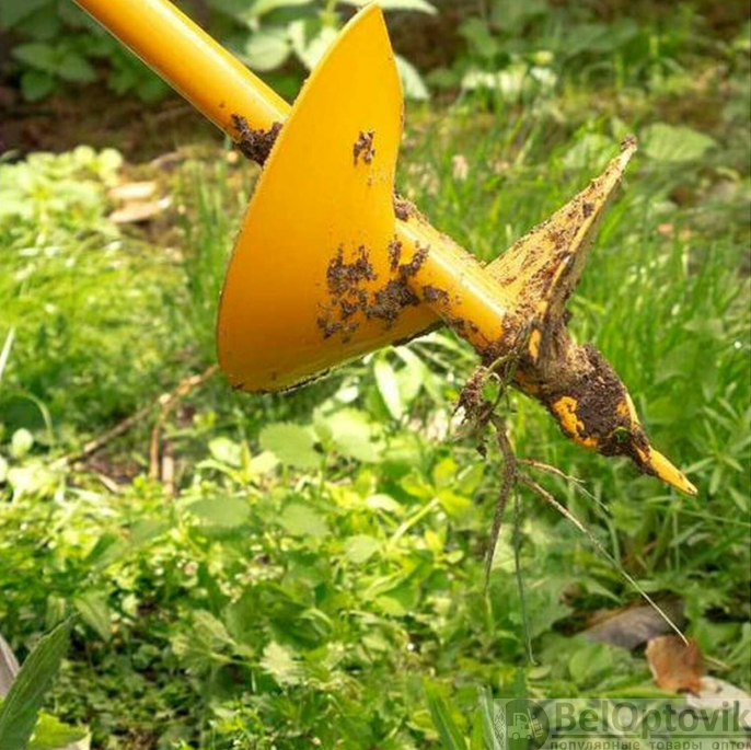 Бур садовый Торнадика Профи TORNADO (глубина бурения до 140 см) - фото 7 - id-p176375946