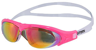 Очки д/плавания Atemi, силикон (роз), N5201