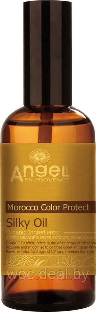 Angel Professional Масло с экстрактом сафьяна для защиты цвета Provence 100 мл - фото 1 - id-p176378339