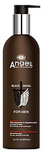 Angel Professional Шампунь от перхоти с экстрактом перилл и можжевельника Black 400 мл