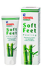 Gehwol Скраб для ног с экстрактом бамбука и маслом жожоба Fusskraft Soft Sweet, 125 мл