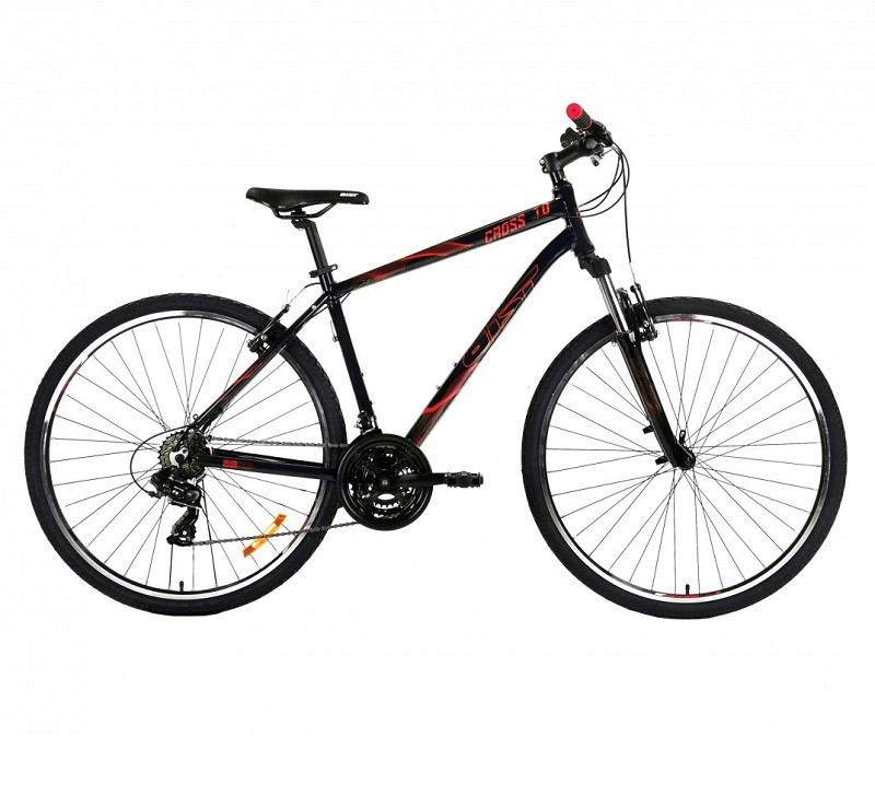 Велосипед AIST CROSS 1.0 Черный, рама 19 - фото 1 - id-p176379324