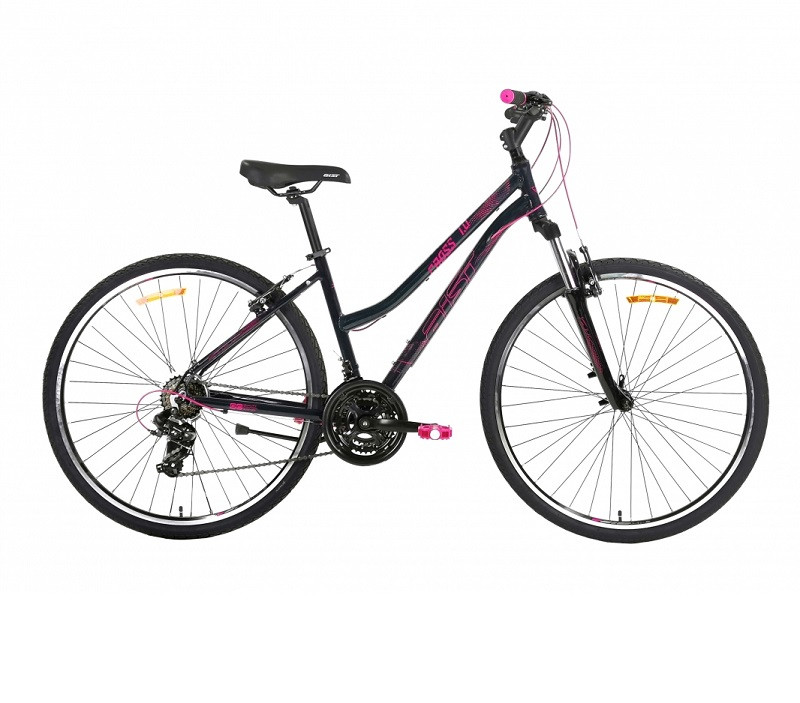 Велосипед AIST CROSS 1.0 W Черный, рама 19 - фото 1 - id-p176379327