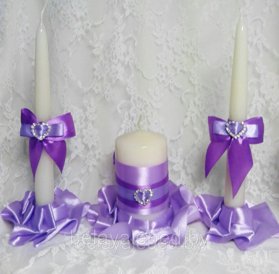 Свечи свадебные (Семейный Очаг) - фото 1 - id-p104584997