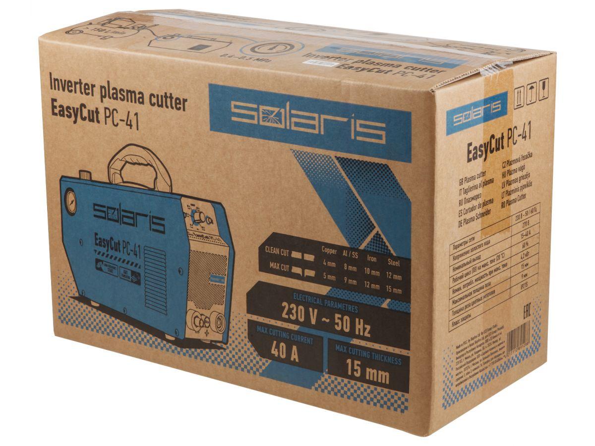 Плазморез Solaris EasyCut PC-41 (230 В; 15-40 А; Высоковольтный поджиг) - фото 9 - id-p176384844