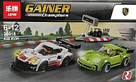 Конструктор LEPIN 28018 Porsche 911 RSR и 911 Turbo 3.0