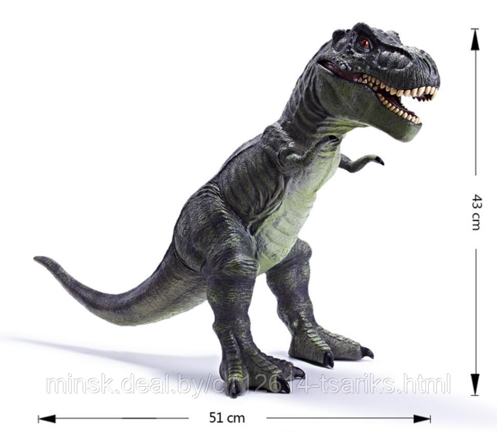 Игрушка RECUR RC16039D-DG Фигурка динозавра Тираннозавр Рекс (темный) 51 см - фото 2 - id-p115630948