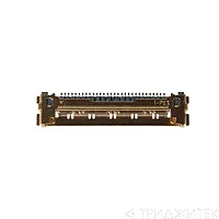 Разъем шлейфа матрицы 30-pin для ноутбука Apple A1369, A1370 2010-2011, золотой