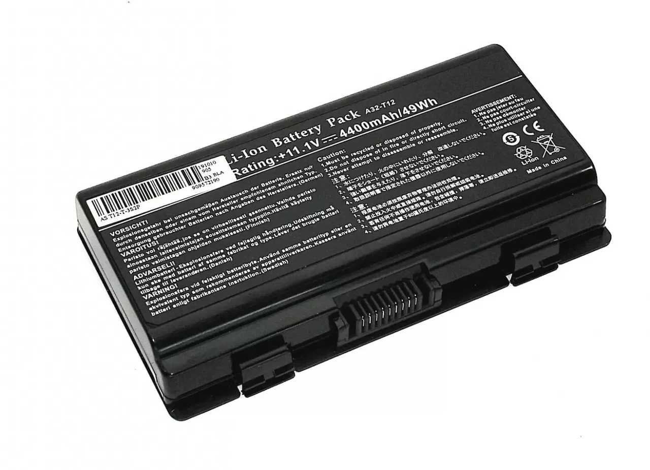 Аккумулятор (батарея) A32-X51 для ноутбука Asus X51R, 11.1В, 5200мАч, черный, Li-ion (OEM)