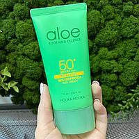Солнцезащитный крем Aloe Soothing Essence Waterproof Sun Cream SPF50+ 70мл