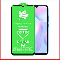 Защитное стекло Full-Screen для Xiaomi Redmi 9A / 9C / 10A ( 20D с полной проклейкой ) черный