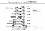 Двустенный металлический ящик 216 H190мм L500мм белый BR216C.500WT kit, фото 3