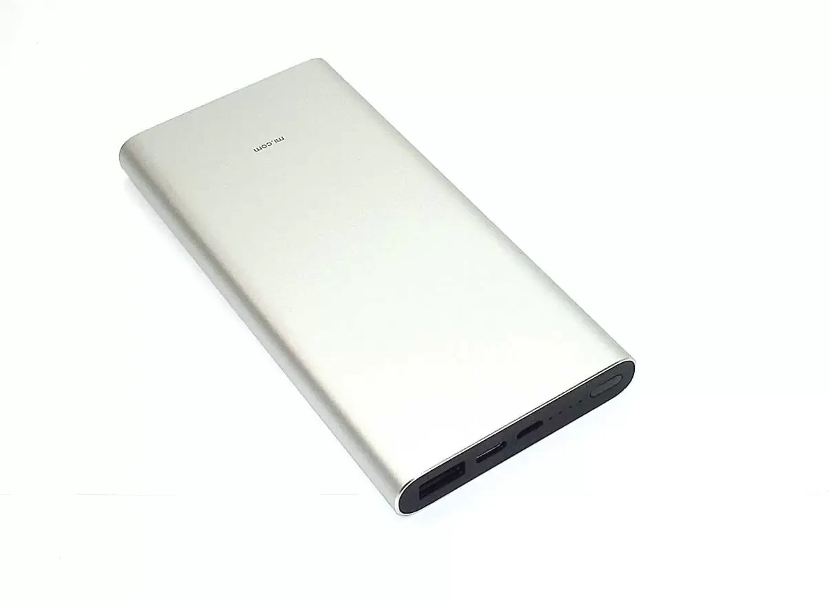 Универсальный внешний аккумулятор для Xiaomi Mi Powerbank 3 10000mah (USB-C) Silver