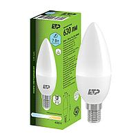 Лампа светодиодная свеча 7W С35 Е14 4000К (100)