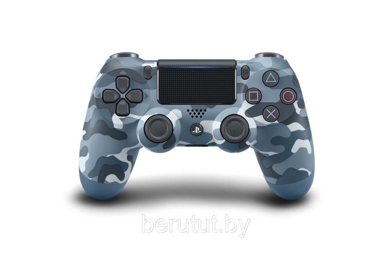 Геймпад - джойстик для PS4 беспроводной DualShock 4 Wireless Controller (милитори) - фото 1 - id-p176406814