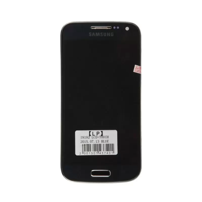 LCD дисплей для Samsung Galaxy S4 mini GT-I9192, i9190, i9195 с тачскрином (синий)