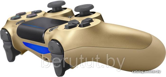 Геймпад - джойстик для PS4 беспроводной DualShock 4 Wireless Controller (золотой) - фото 2 - id-p176408130