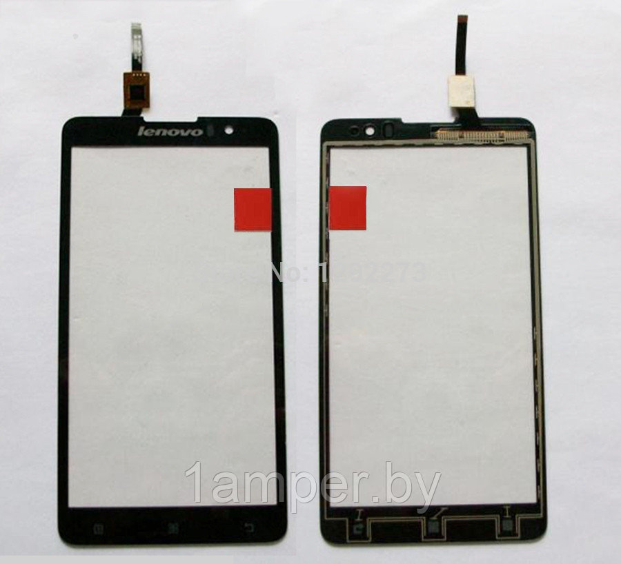 Сенсорный экран (тачскрин) Original Lenovo A889 Черный