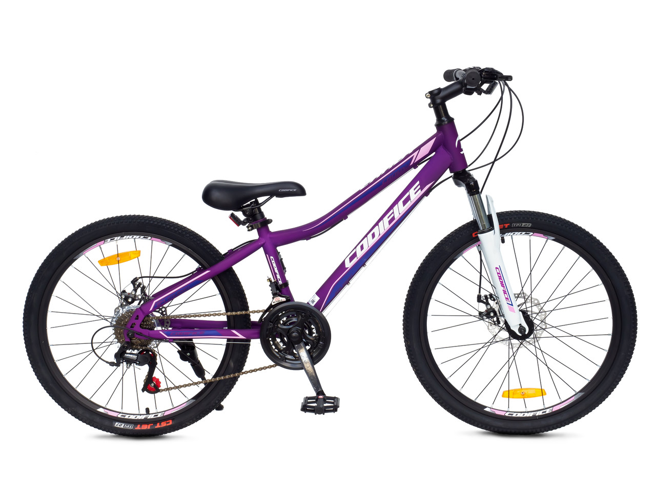 Велосипед CODIFICE CANDY 24'' фиолетовый, 12 рама