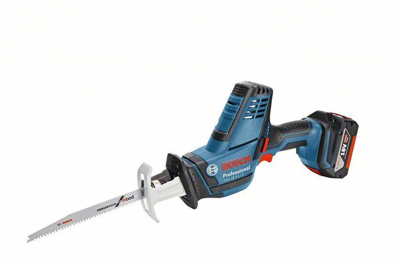 Аккум сабельная пила BOSCH GSA 18 V-LI C SOLO