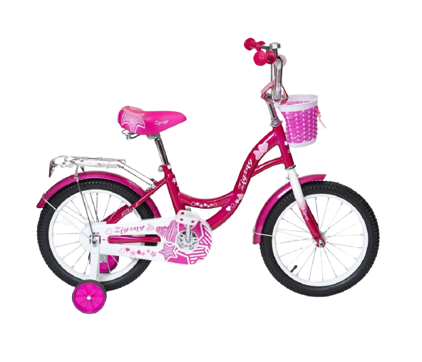 Велосипед 20" ZIGZAG GIRL малиновый, ZG-2032