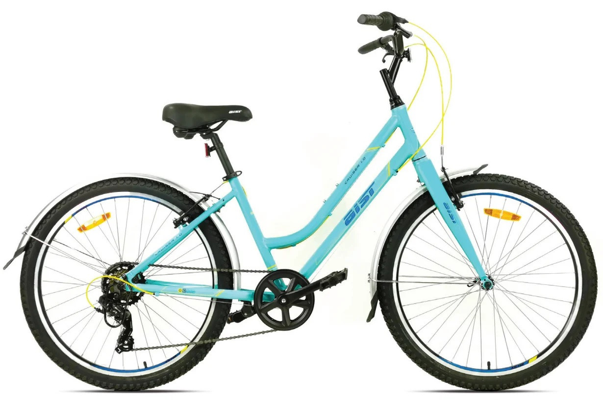 Велосипед Aist Cruiser 1.0 W 26 13.5 голубой 2022