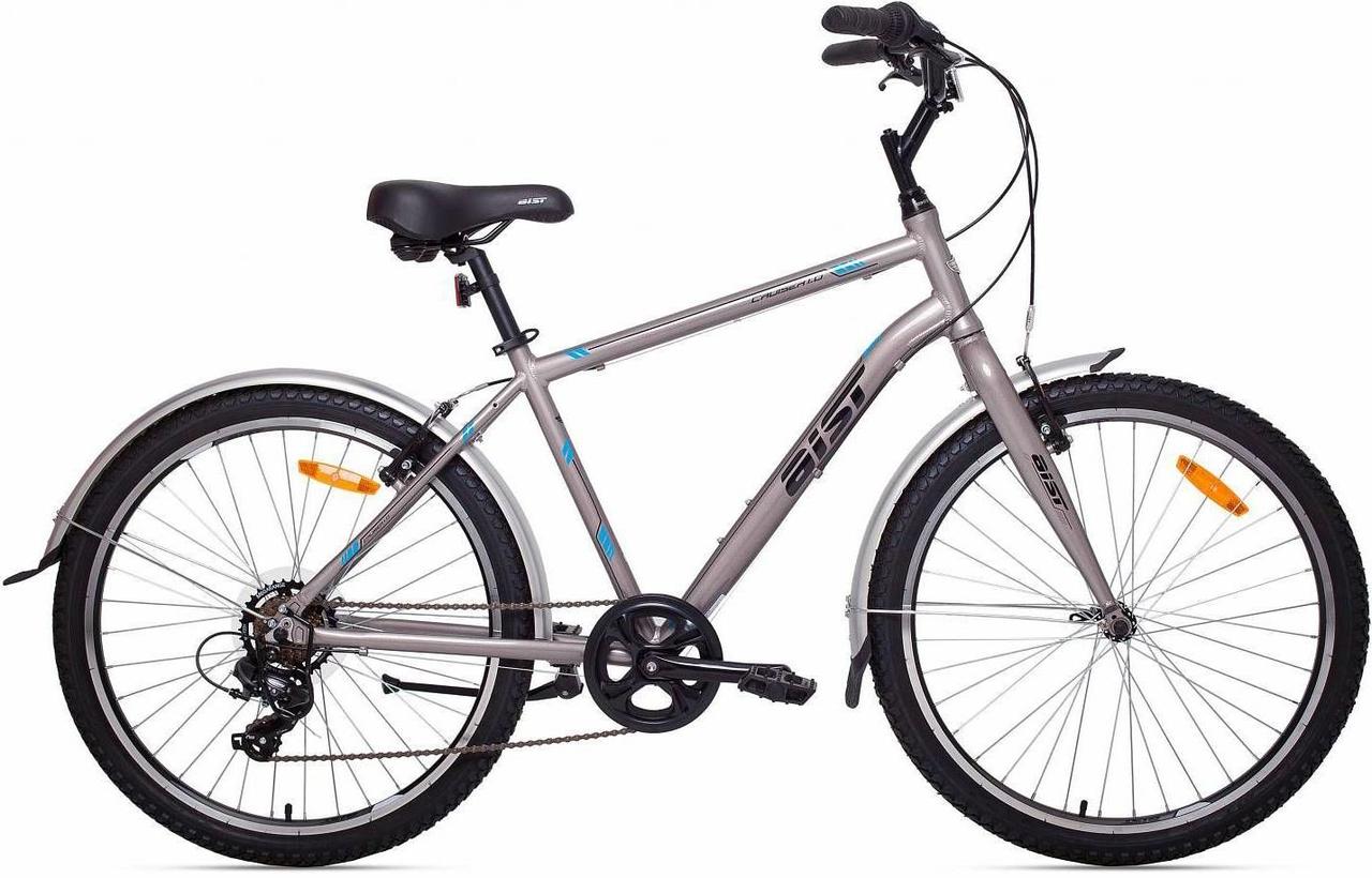 Велосипед Aist Cruiser 1.0 26 21 графитовый 2020