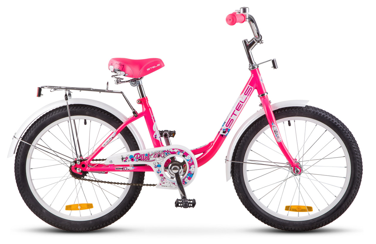 Велосипед 20" Stels Pilot 200 Lady Z010 (рама 12) Розовый,LU080720