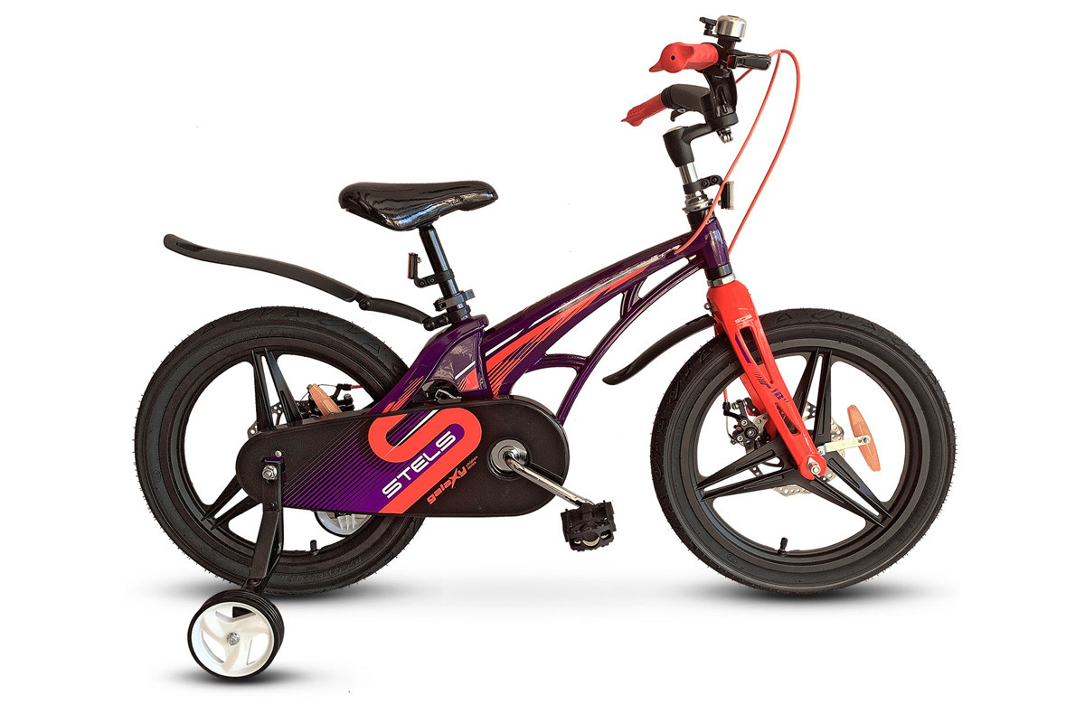 Велосипед 16" Stels Galaxy Pro V010 Фиолетовый/красный, LU088568