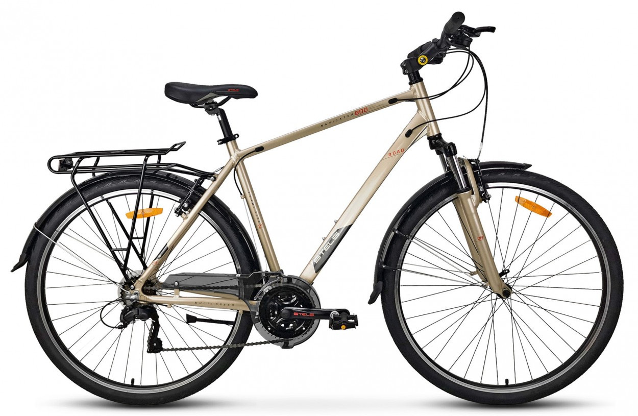Велосипед 28" Stels Navigator 800 Gent (21-ск.) V010 (рама 21) (ALU рама) Золотой,LU088714