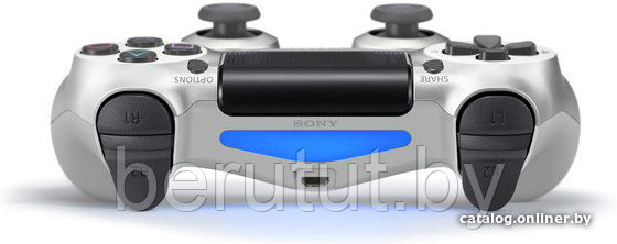 Геймпад - джойстик для PS4 беспроводной DualShock 4 Wireless Controller (серебристый) - фото 3 - id-p176422285