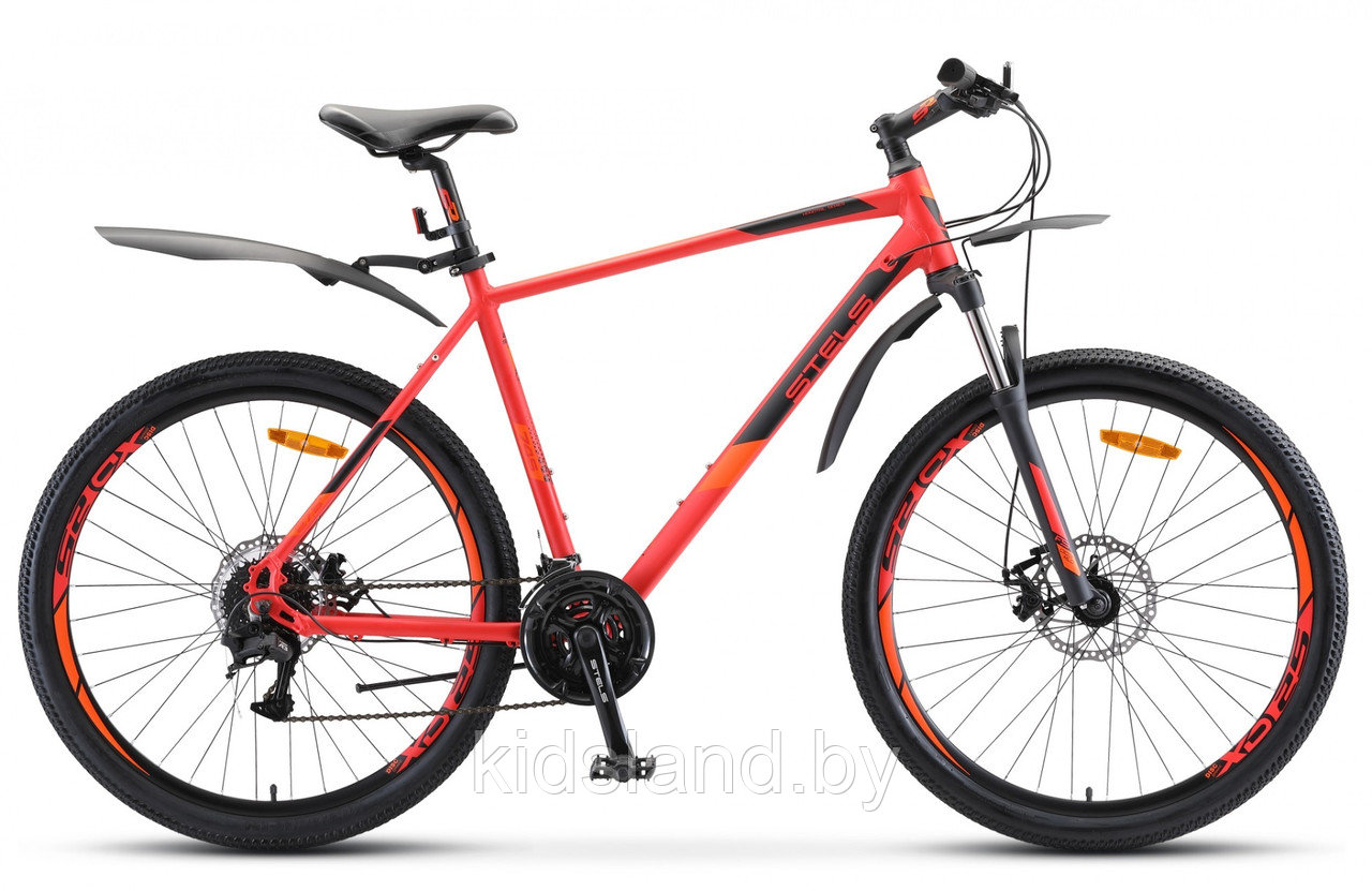 Велосипед Stels Navigator 745 MD 27.5" оранжевый) - фото 2 - id-p176424232