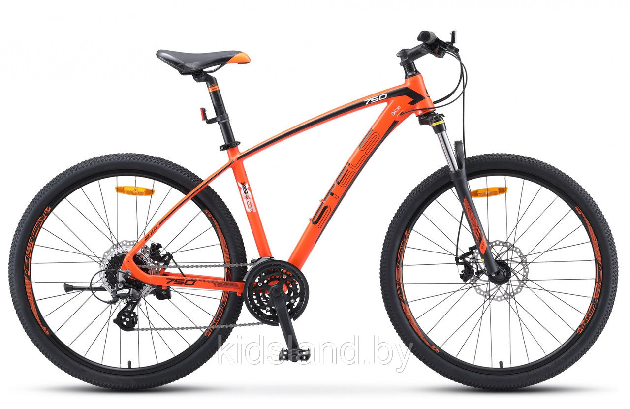 Велосипед Stels Navigator 750 MD 27.5" (оранжевый) - фото 1 - id-p150533256