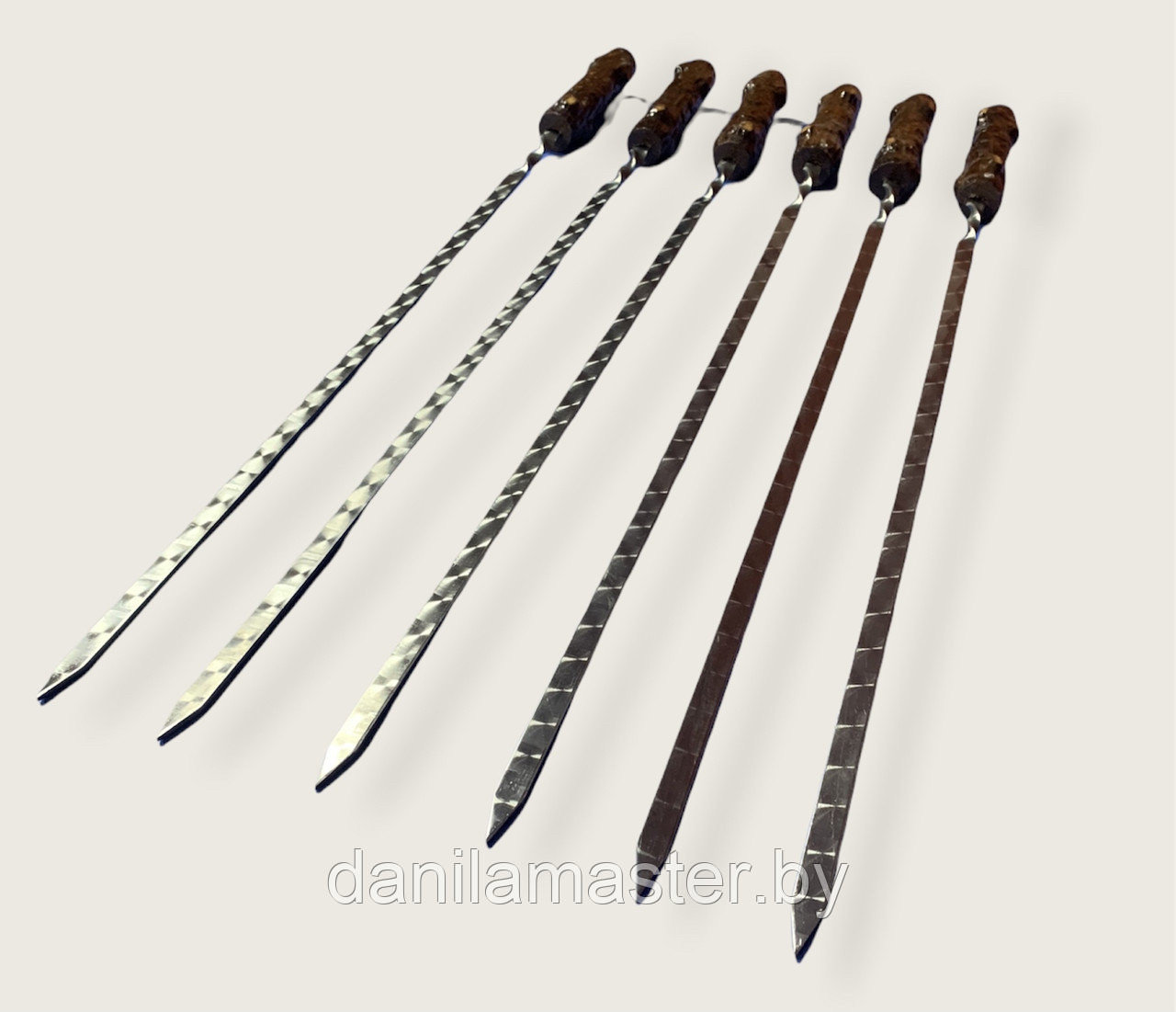 Шампуры с деревянной ручкой 730 мм - фото 6 - id-p163156691