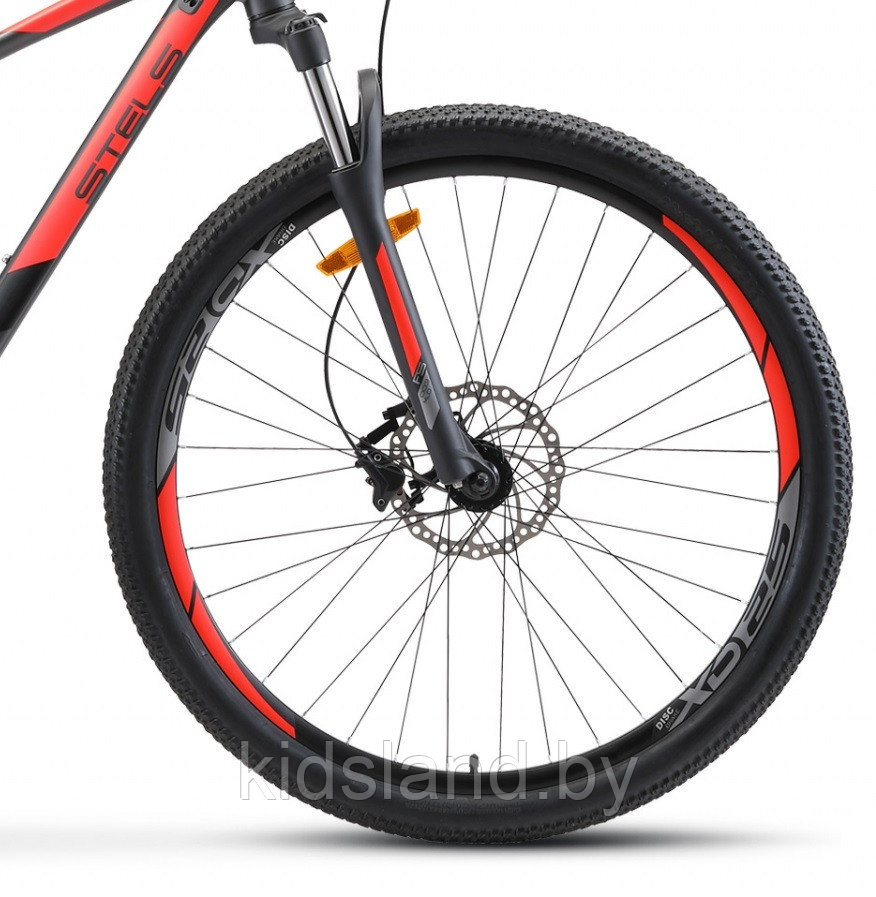 Велосипед Stels Navigator 920 D 29" (антрацитовый/красный) - фото 5 - id-p150533142