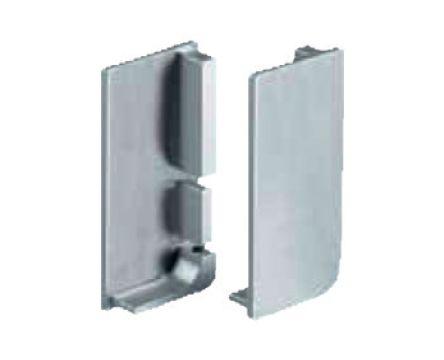 SCILM Комплект торцевых пластиковых заглушек (правая и левая) для профиля 8006 FGCSP0159-13 - фото 1 - id-p176438412