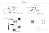 Мебельный светодиодный светильник ANTARES, 6000K, 12V, с датчиком, фото 2