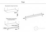 Мебельный светодиодный светильник VEGA, 6000K, 12V, 900 мм, фото 2