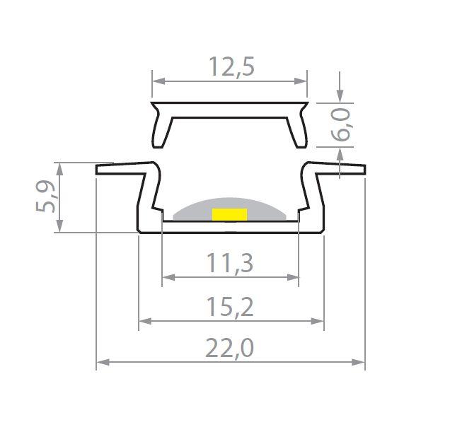 Рассеиватель LED LINE SYSTEM - фото 2 - id-p176439035