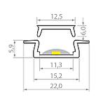 Врезной профиль LED LINE SYSTEM, фото 2