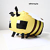 Мягкая игрушка майнкрафт minecraft Пчела