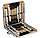 Туристический складной стол чемодан с органайзером Tramp 4 стула (120x60x55/70), арт. TRF-067, фото 4