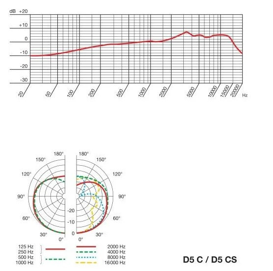 AKG D5 CS Микрофон вокальный динамический кардиоидный с выключателем - фото 3 - id-p173084007