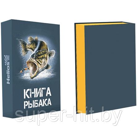 Набор подарочный Книга Рыбака (фляжка 210 мл. 3 стопки), фото 2